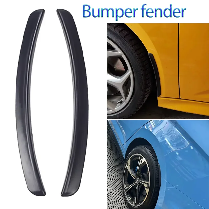 Auto Stoßstange Kotflügel Flare Schmutzfänger Spritzschutz für VW Golf 4 5 6 7 MK4 MK5 MK6 MK7 MK7,5 GTI GTE GTD R-LINE R Glubsport Stil Image