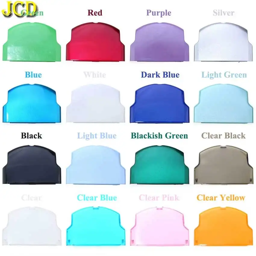 JCD 1PCS Batterie Zurück Abdeckung Fall Ersatz Für PSP2000 PSP3000 Schutzhülle Abdeckung Batterie Zurück Abdeckung Für PSP 2000 3000 Image