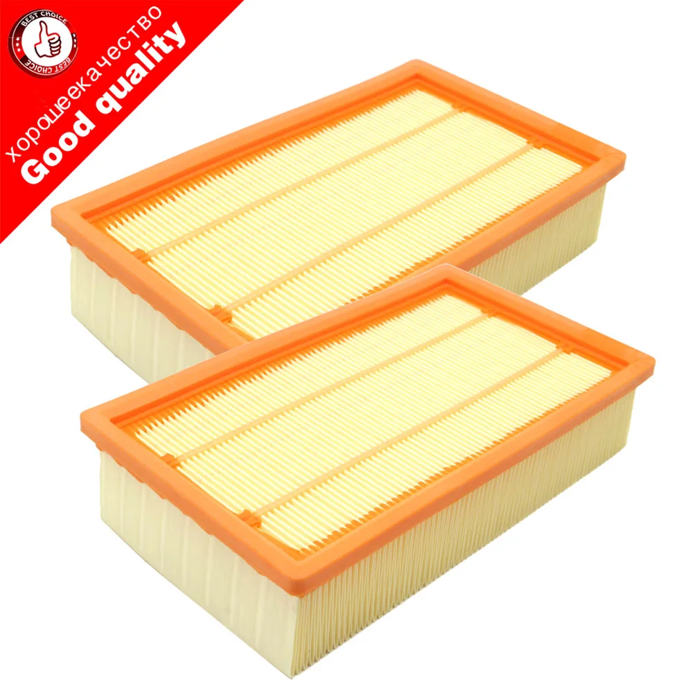 1/2 Stück Ersatz-Kits Hepa-Filter für Karcher NT25 NT35 NT360 NT45/1 NT55/1 NT361 NT561 NT611 Staubsaugerfilter Image