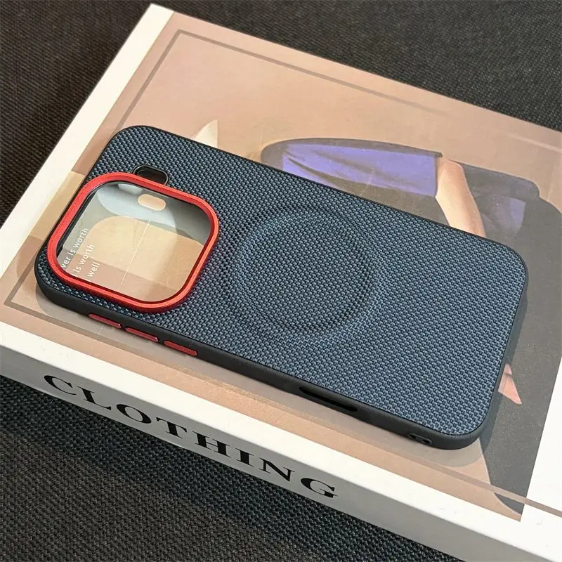 Custodia di lusso in pelle PU magnetica MagSafe per OPPO Find X9 Pro, cover protettiva posteriore per Find X9, X8 Pro, X8S+, X8 Ultra