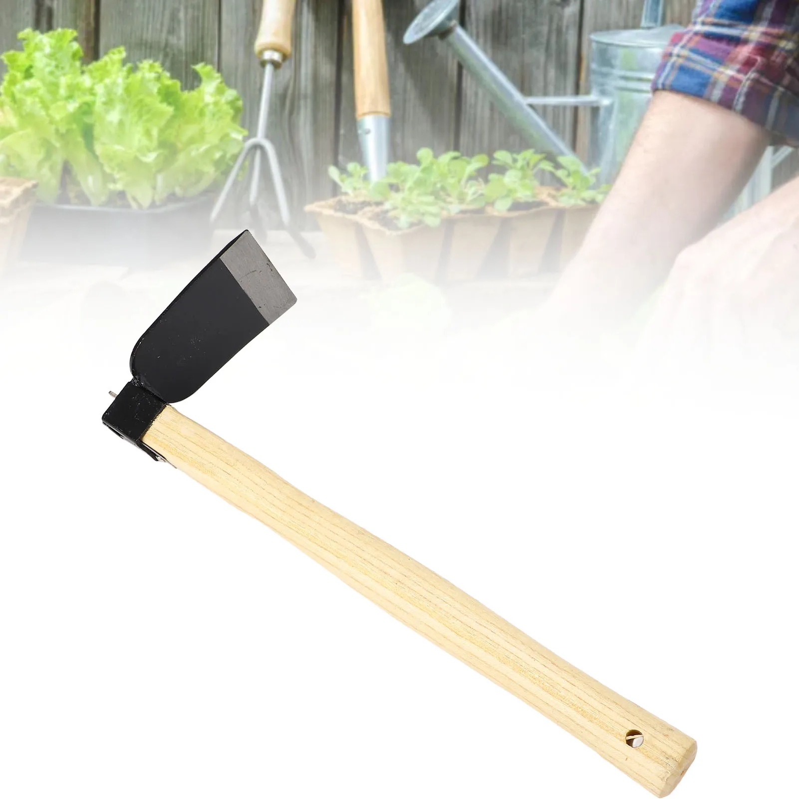 Houe à main multifonctionnelle, outil de jardin, houe à fleurs domestique, houe de jardinage, outil agricole extérieur et outil de jardin