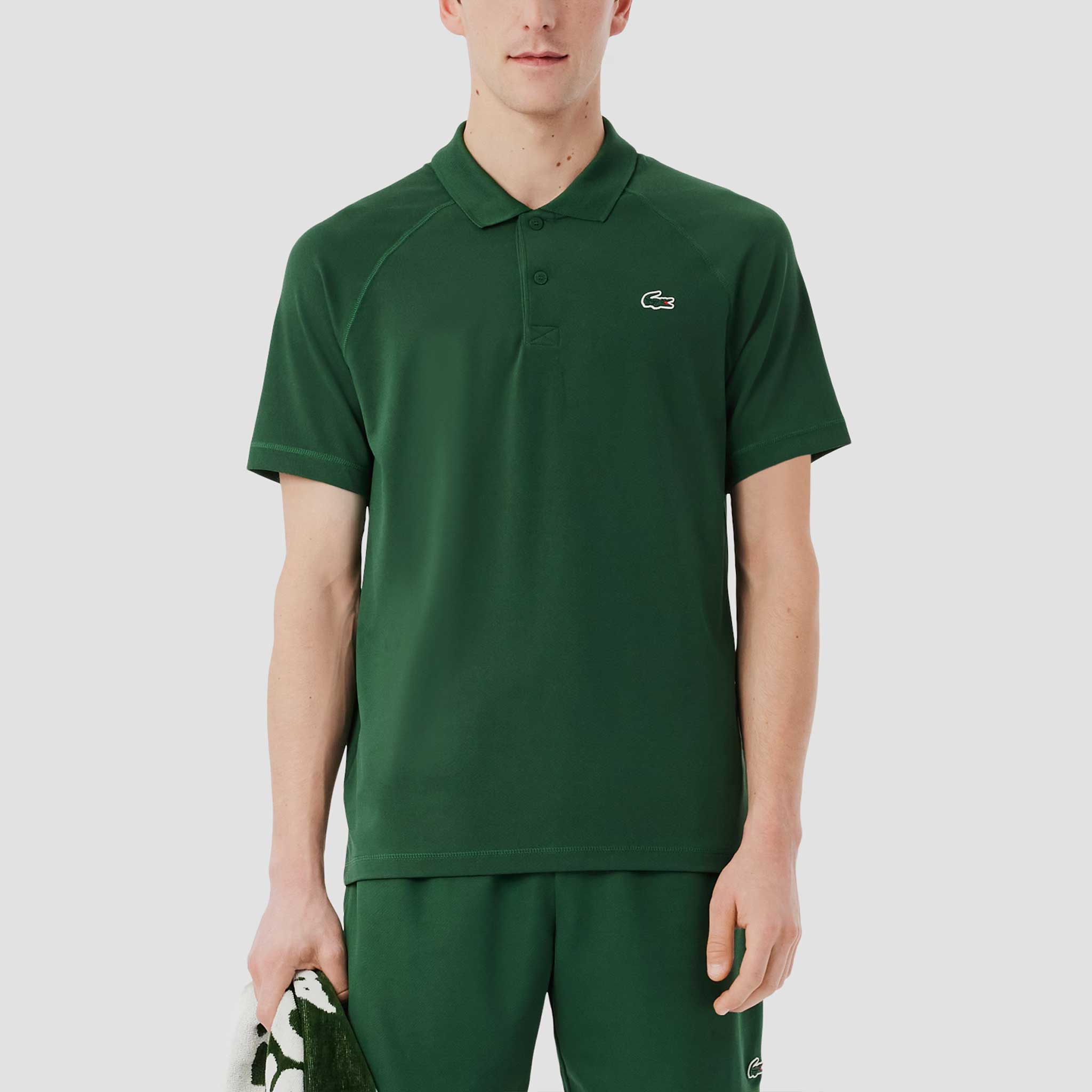 Lacoste Essentials Polo Men's Tennis Apparel Green