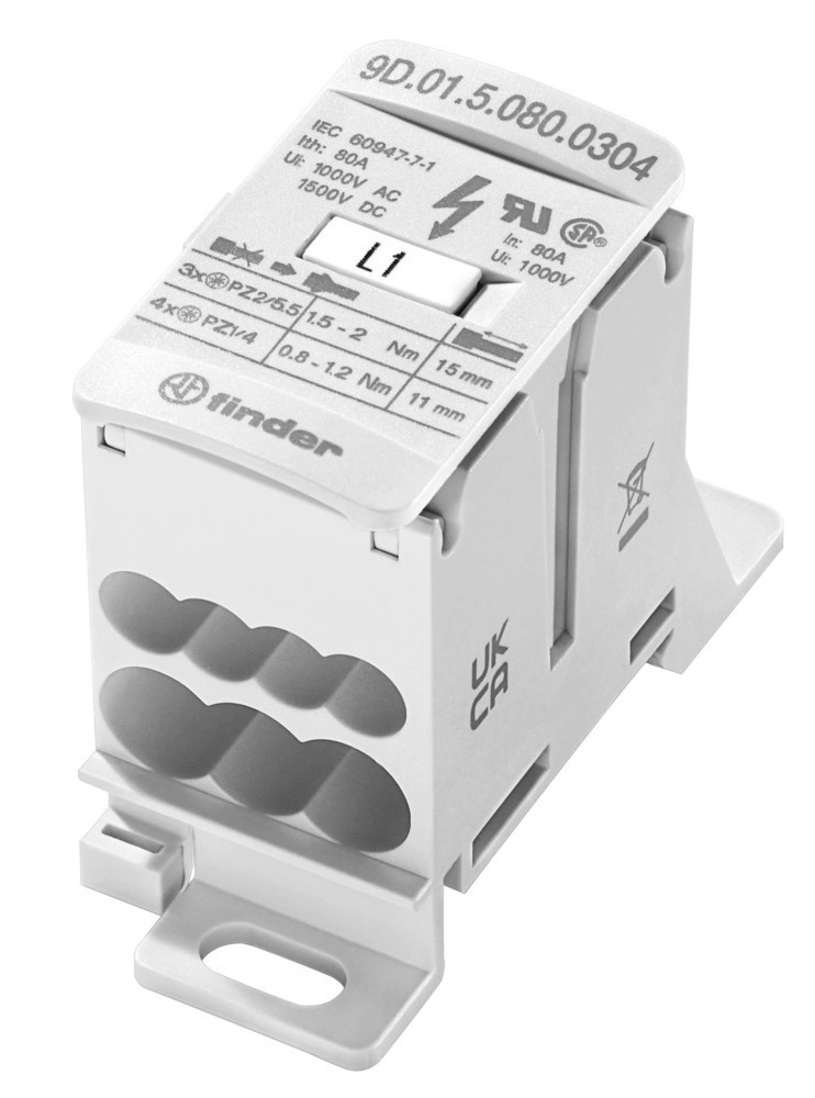 Finder Energie-Verteilerblock 9D.01.5.080.0304 9D0150800304 Image