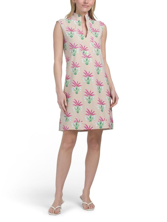 Kristen Cloth Mini Dress For Nylon/Spandex - Natural - Tj Maxx Dresses