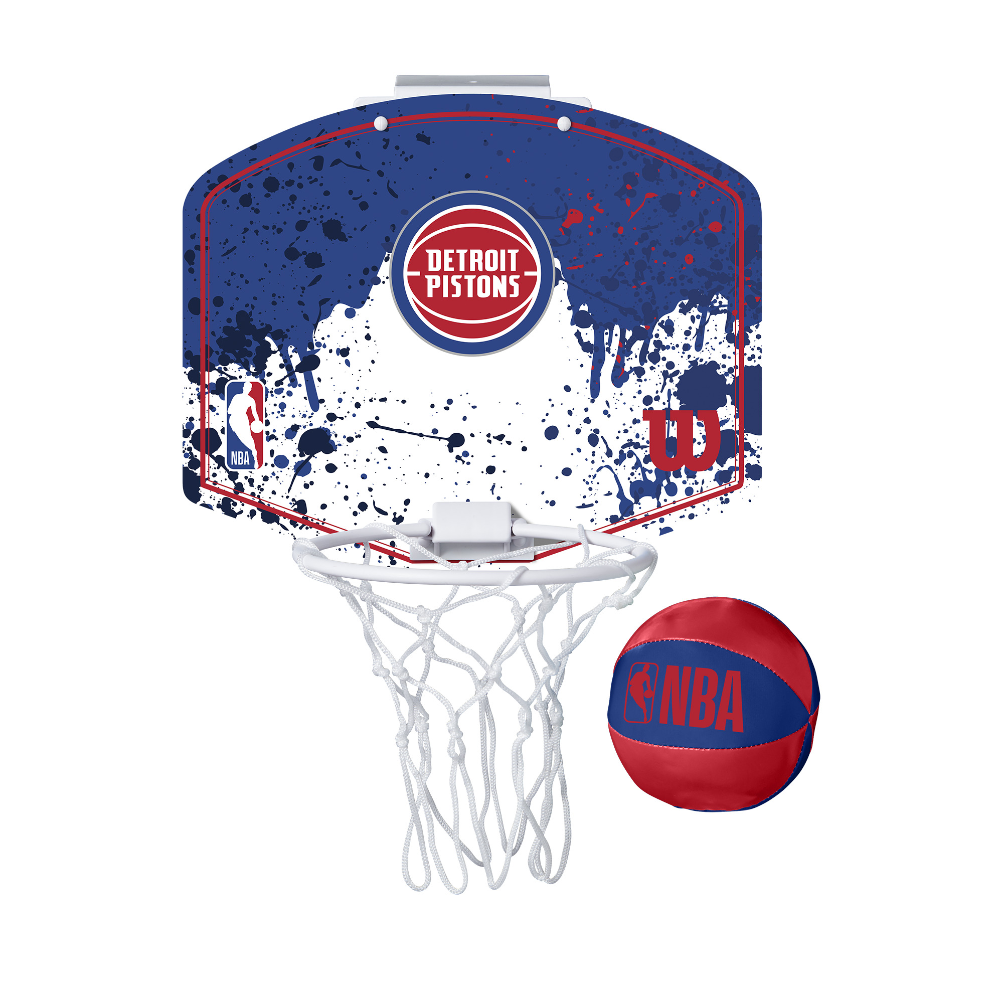 "Detroit Pistons Wilson NBA Team Mini-Basketballkorb" Image