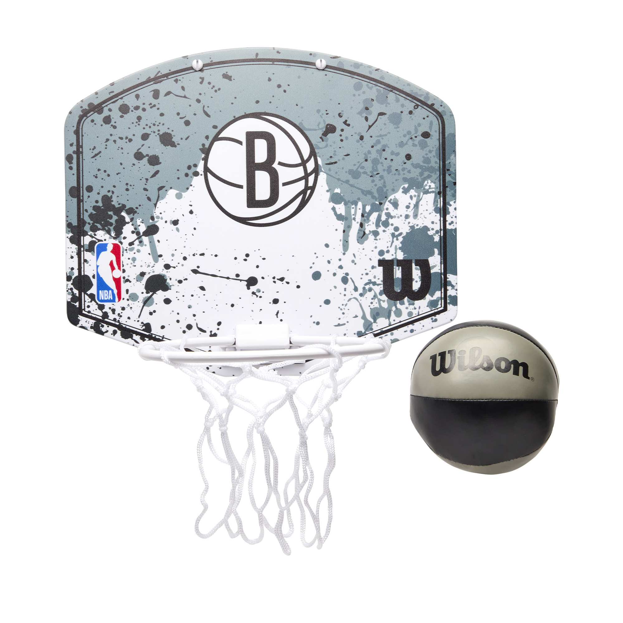 "Brooklyn Nets Wilson NBA Team Mini-Basketballkorb" Image