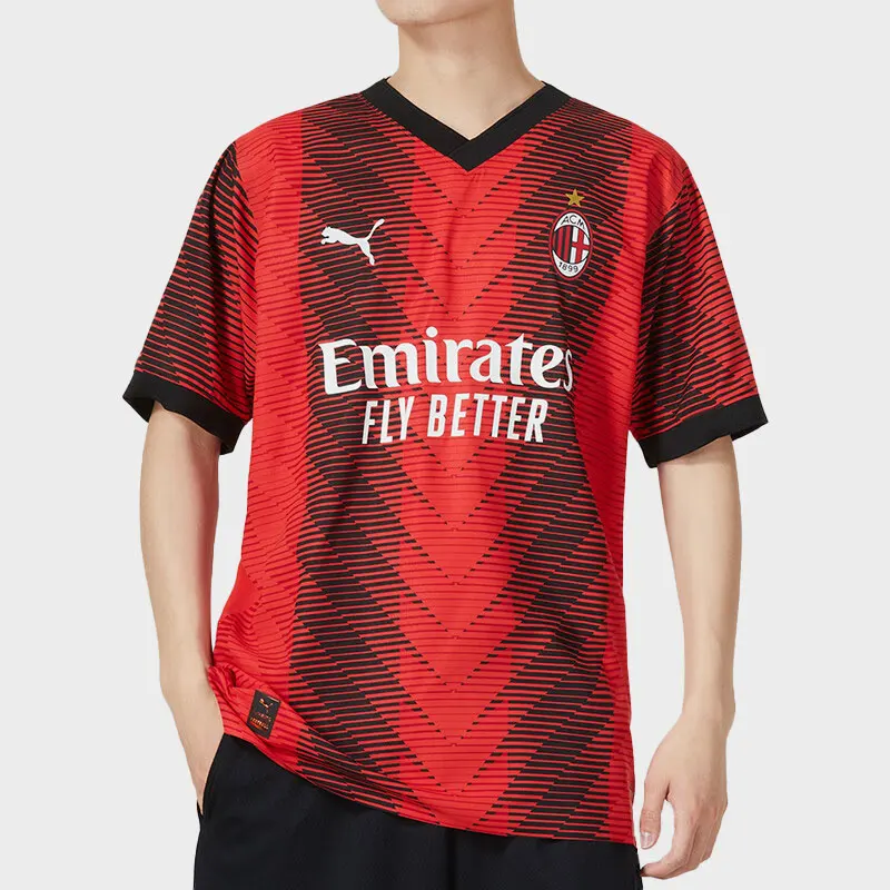 Maillot de foot authentique Puma AC Milan édition joueur domicile 770382-01