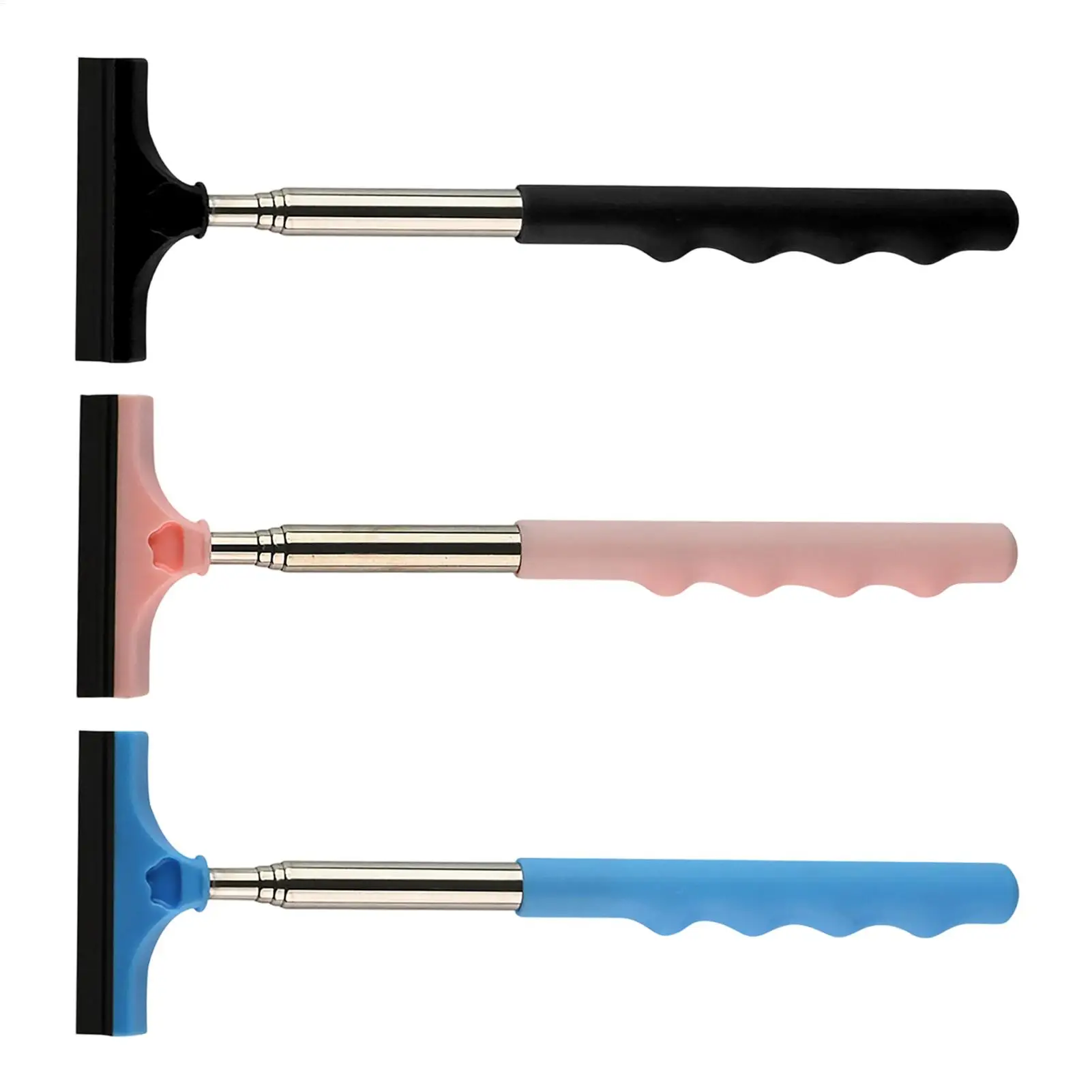 Auto-Fensterabzieher Teleskopischer Windschutzscheibenreiniger Wischer Rückspiegel-Wischer Abzieher für Fensterreinigung Teleskopischer Reiniger Image