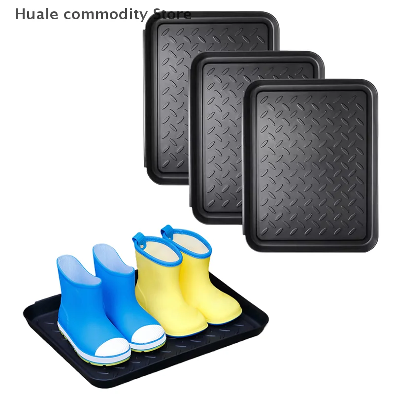 1/2/3 stücke Boot Tablett Heavy Duty Schuh Matte Tabletts Auto Schuhe Ablage Hund Katze Schüssel Matten multifunktionale Unter Sitz Container Box