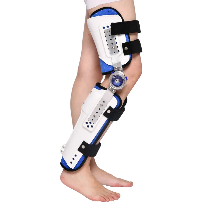 Orthopädische Kniegelenkstütze zur Linderung von Gelenkschmerzen, verstellbare Knieschützer, Bein- und Knöchelbandage, Schutz für Knochenorthese, Bänder Image