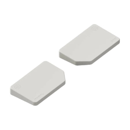 Split Twoâ€‘Section Wrist Rest for Mechanical Keyboard Ergonomic Plastic Wrist Pad for High and Low Profile Keyboards