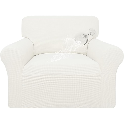 100 % wasserdichter Stuhl- und Sofabezug, doppelt wasserdichter Sofabezug, dehnbarer Jacquard-Sofabezug, auslaufsicherer Möbelschutz für Kinder, Haustiere, Hunde und Katzen Image