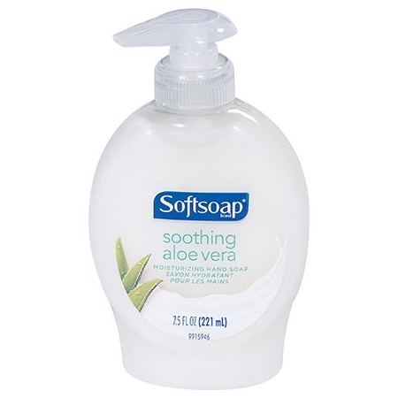 SOFTSOAP BUY00087300 with Aloe - 7.5 oz. Dispenser Bottle, 6PK