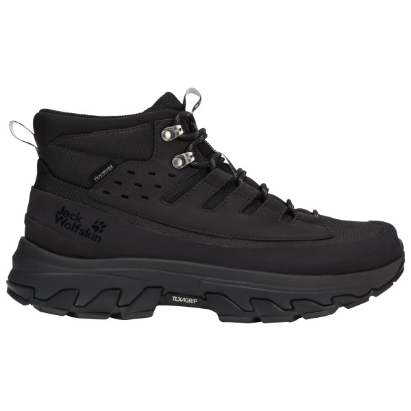 Jack Wolfskin - Apex Hike Texapore Mid - Wanderschuhe 44,5 | EU 44,5 schwarz