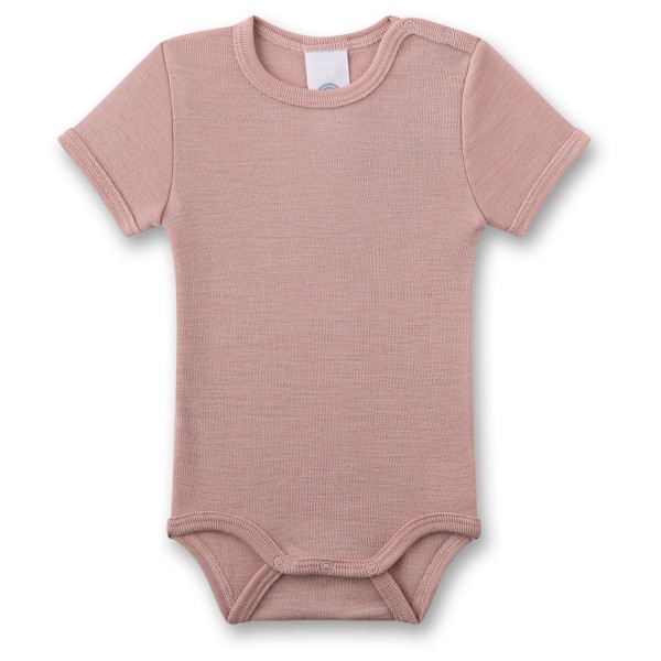 Sanetta - Kid's Wool Body S/S - Merinounterwäsche Gr 68/74 rosa