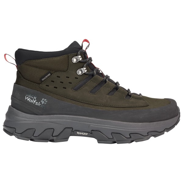 Jack Wolfskin - Apex Hike Texapore Mid - Wanderschuhe 44,5 | EU 44,5 grau