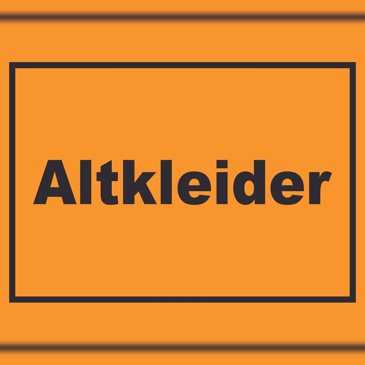 HB-Druck Altkleider Mülltrennung Schild mit Text waagerecht A4 (210x297mm) Image