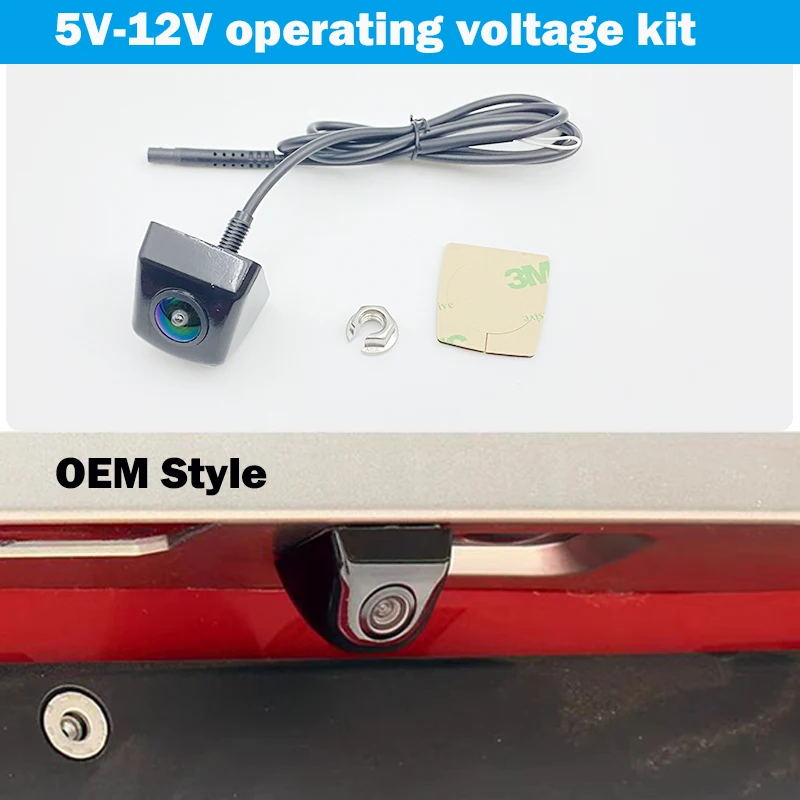 HD Auto Rückansicht Rückfahr Kamera für Für Mazda Toyota 5V 6V 12V arbeits spannung NTSC kamera Metall körper zubehör Image