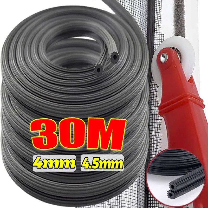 Fenster Bildschirm Spline Moskito Net Befestigungs Streifen Ersatz Fenster Bildschirm Dichtung Streifen Wetterfeste Tür Installation Streifen Werkzeug Image