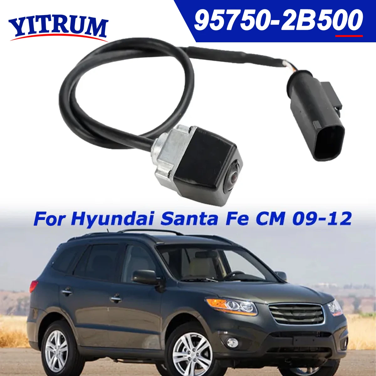 95750-2B500 Für Hyundai Santa Fe 2009 2010 2011 2012 Rückansicht Kamera 95750-2B501 95750-2B502 Backup Rückfahr Assist Kamera Image