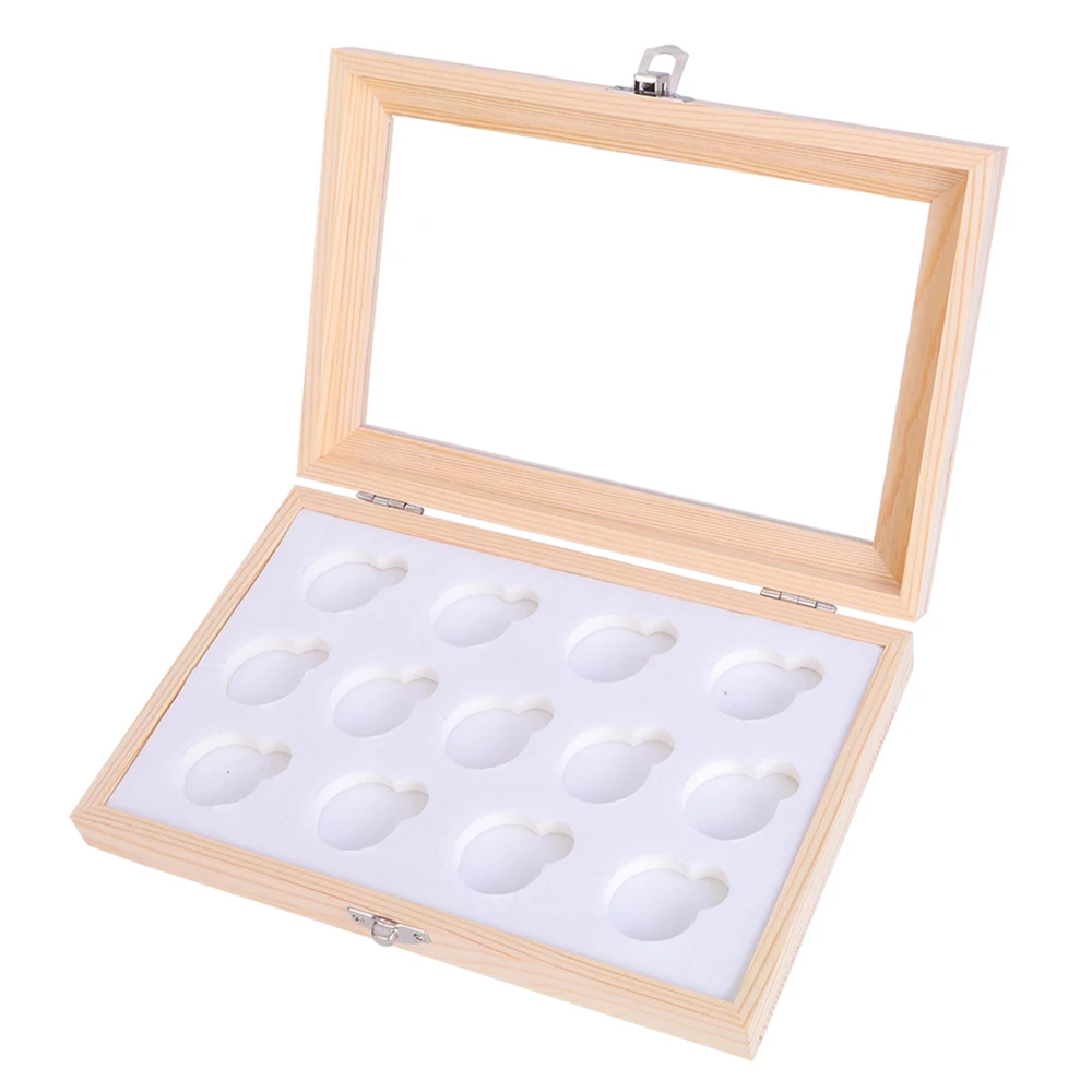 Luxus Rechteckige Holz Hochzeit Arras Display Für Unity Münze Set Sammlung Box Arrhae Arraz Las Arras Harras Fall Image