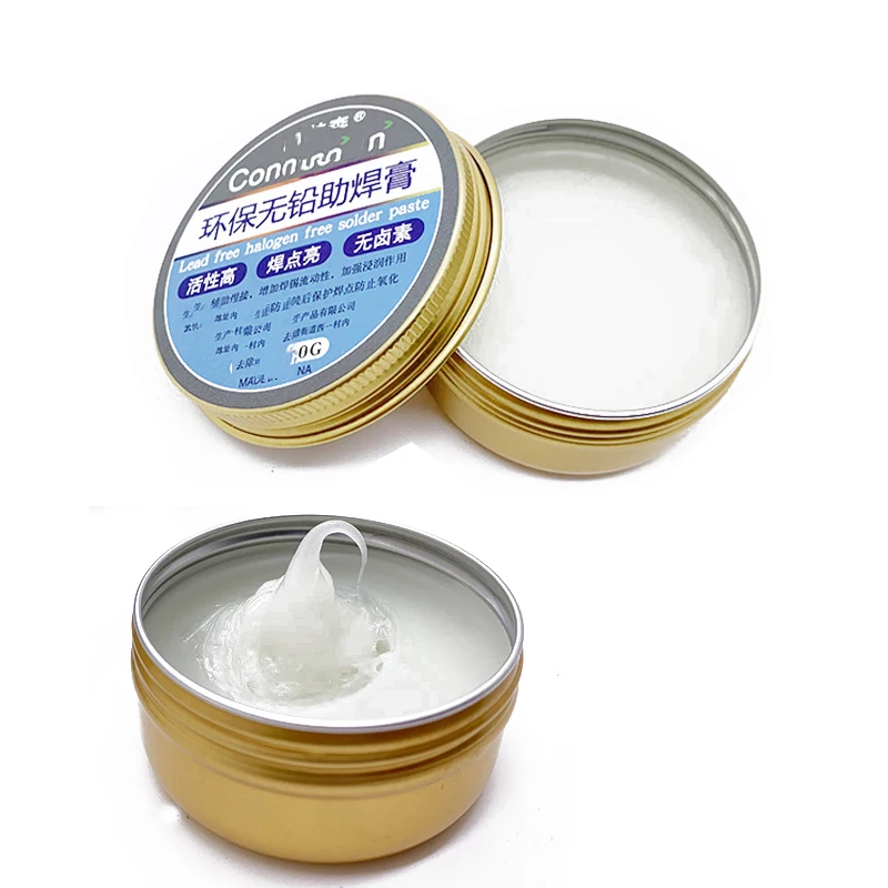 No-Clean Flux Paste Sicheres Schweißen Lötwerkzeug Erweiterte Schnellschweißcreme für Aluminium/Edelstahl/Kupfer/18650 Batterie Image