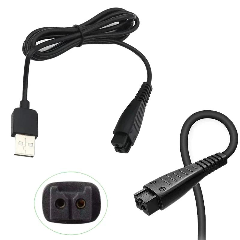 Rasierer-USB-Ladekabel für Rasierer mit 4,8 V und 1,25 A, kompatibel mit 5V1A-Ladeköpfen für Rasierer der Serie RE7-87 RE7-59 ES-LF Acr3/4/5 Image