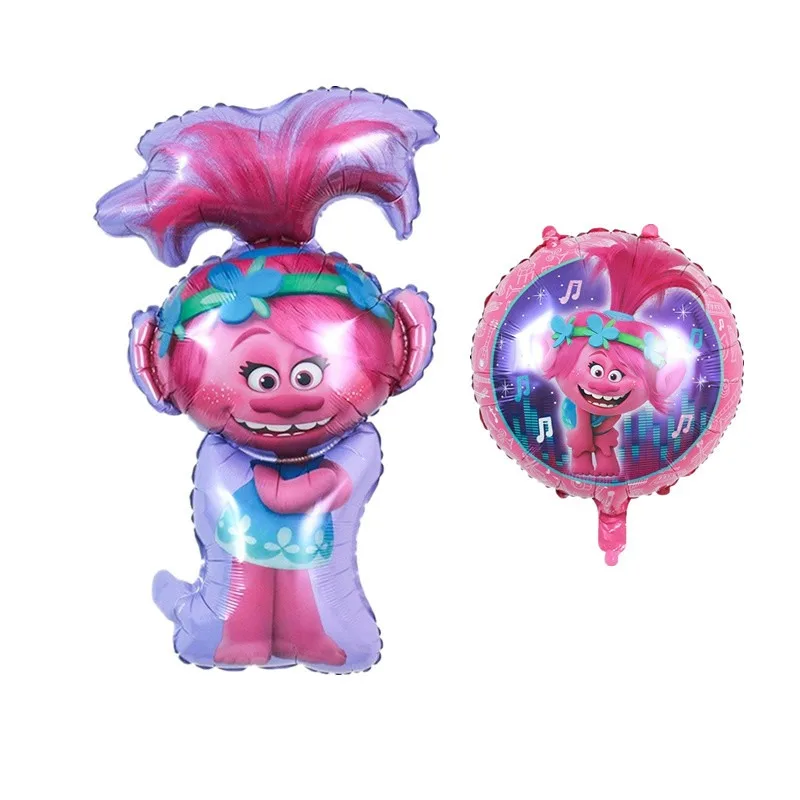 Die Trolle Aluminiumfolie Ballon Geburtstag Event Party Dekoration Geschenk für Kinder Image