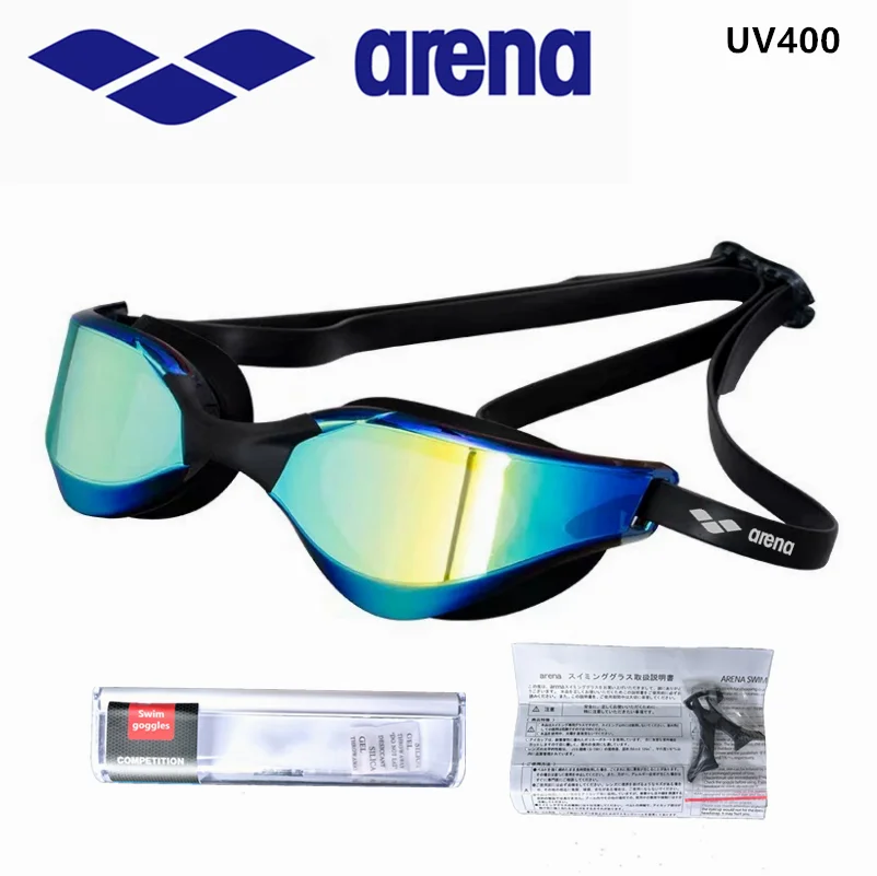 ARENA wasserdichte und beschlagfreie, professionelle High-Definition-Schwimmbrille für Rennsport, UV400, Schwimmausrüstung für Wettkampftraining Image