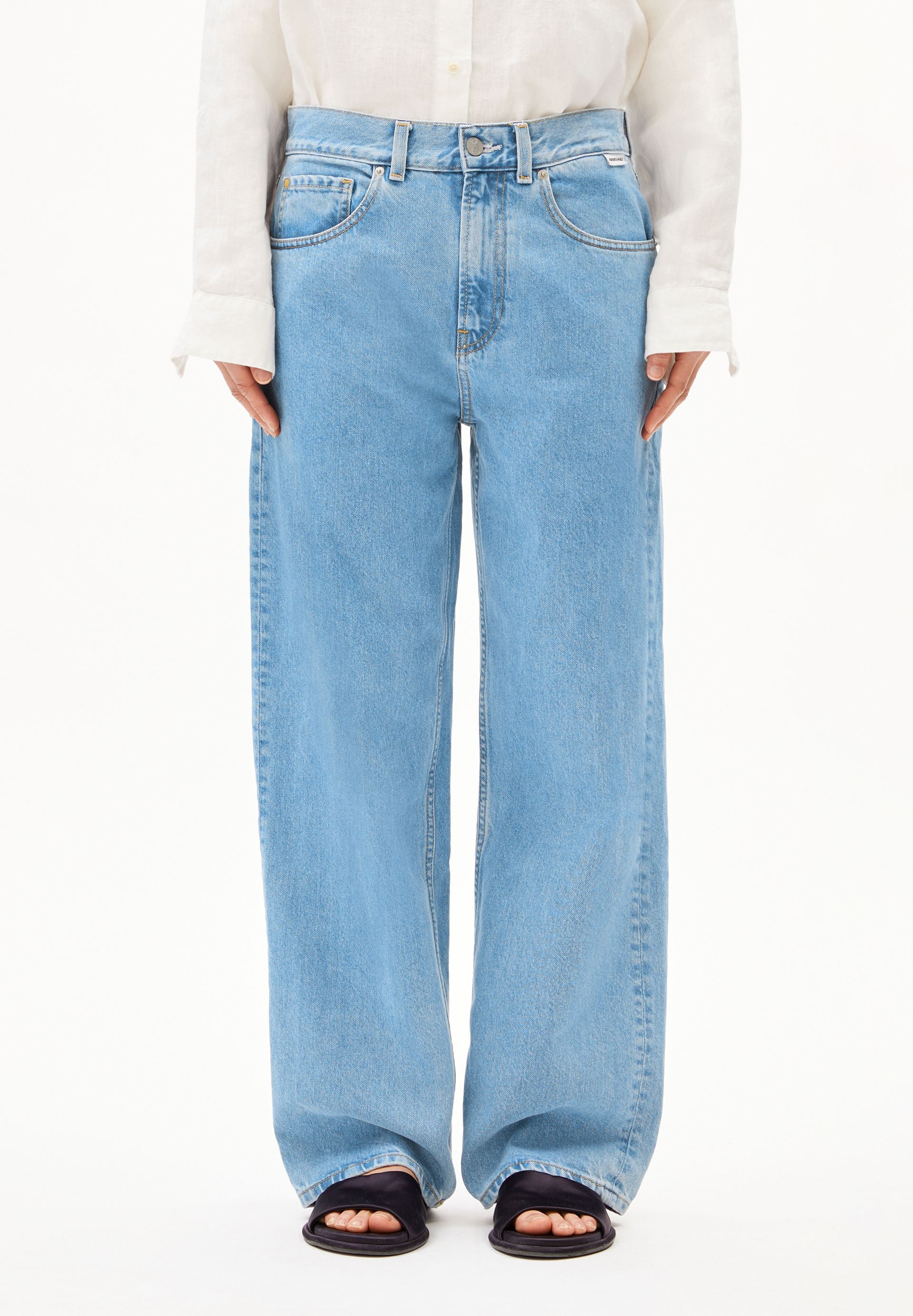 Jeans HAAYI LOW WAIST BAGGY JEAN | bleu (28-34)