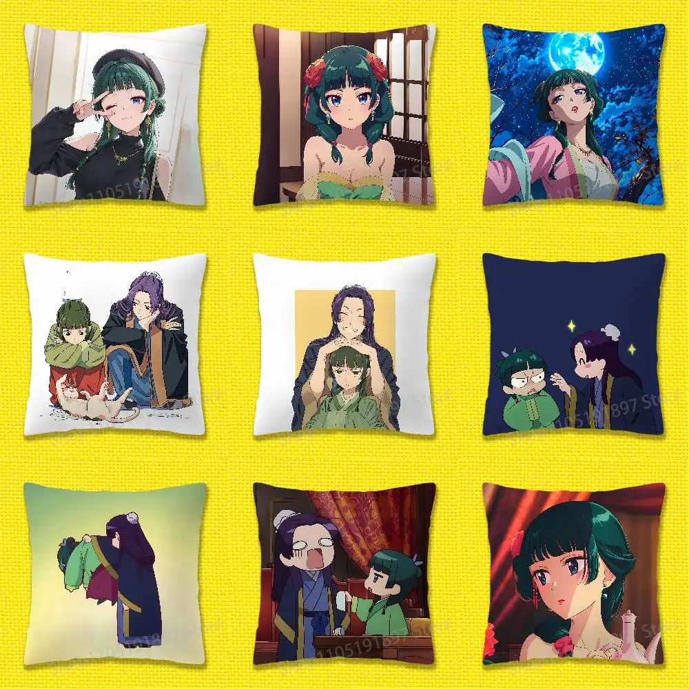 The Apothecary D-Diaries MaoMao Dekokissenbezug für 30 x 30 cm, 40 x 40 cm, 45 x 45 cm, 50 x 50 cm, 55 x 55 cm, quadratischer Sofa-Kissenbezug