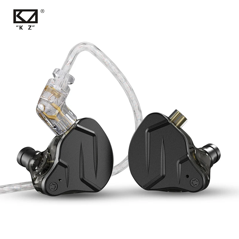 KZ ZSN PRO X 1BA 1DD Hybrid Drive HIFI Metall In Ear Kopfhörer Sport Noise Cancelling Ohrhörer Headset KZ ZAX ZSX AS16 ZSNPROX Image