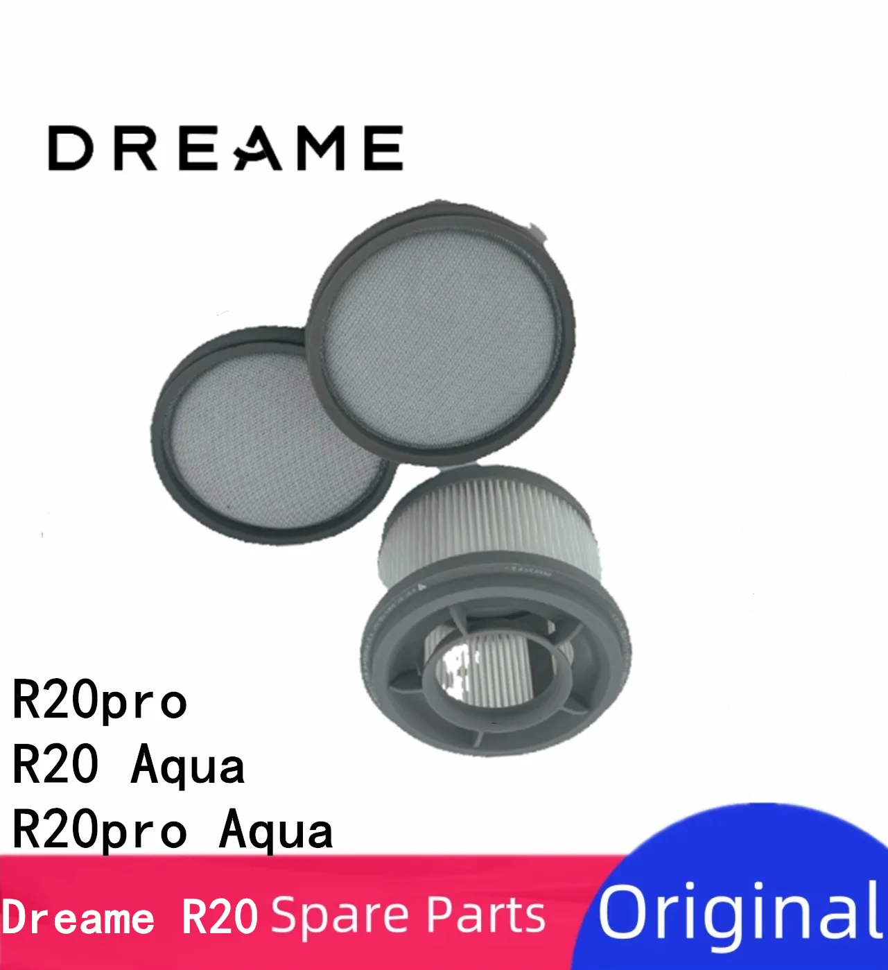 Dreame R20 R20pro R20 Aqua R20pro Aqua Staubsauger HEPA Filter Set Image