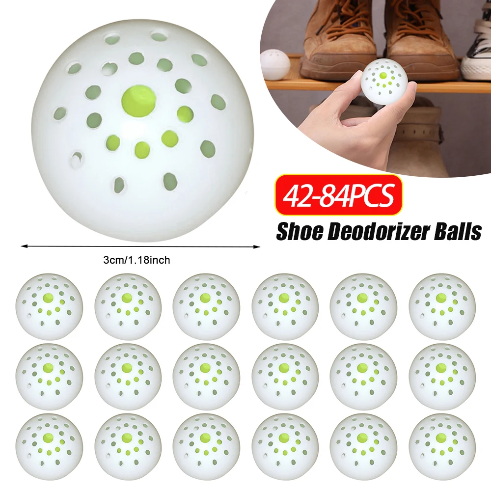 Sneaker-Deodorant-Bälle, langlebiger Sneaker-Ball-Deodorant für Sneakers, Sporttaschen, Schließfächer, Auto Image