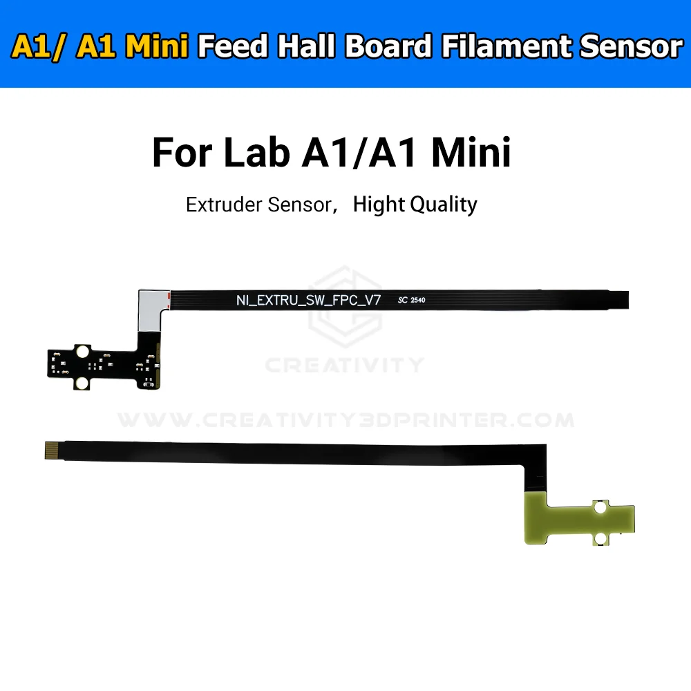 Bamb Lab A1/A1 Mini Feed Hall Board Filament-Sensor-Ersatz mit Flachbandkabel für 3D-Drucker-Teile ﻿ Image