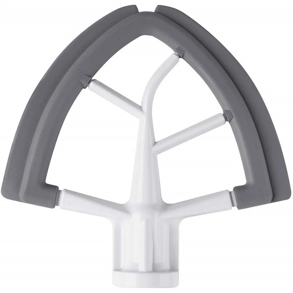 4,5–5 Quart Flex Edge Beater für KitchenAid Flat Paddle Standmixer mit neigbarem Kopf und flexiblen Silikonkanten, Schüsselschaber Image