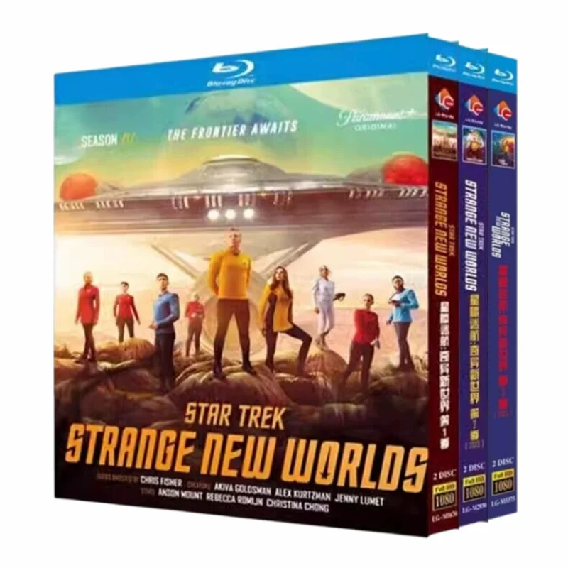 Star Trek: Strange New Worlds Staffel 1-3 ‎ Blu-ray-Scheibe Image