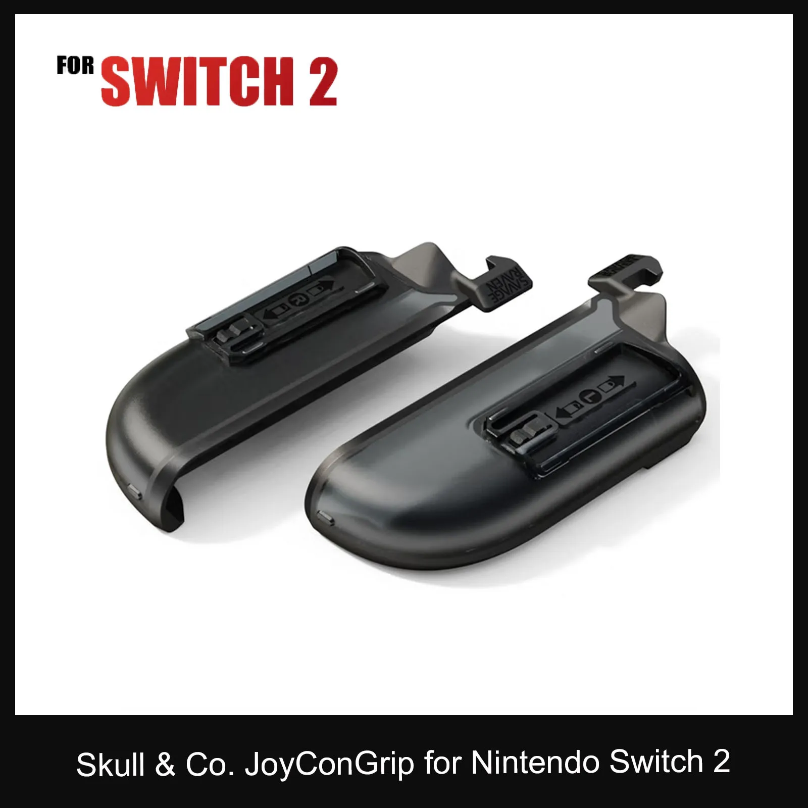 Savage Raven von Skull & Co. JoyCon Grip Schutzhülle für die Nintendo Switch 2 JoyCon-Spielekonsole Image
