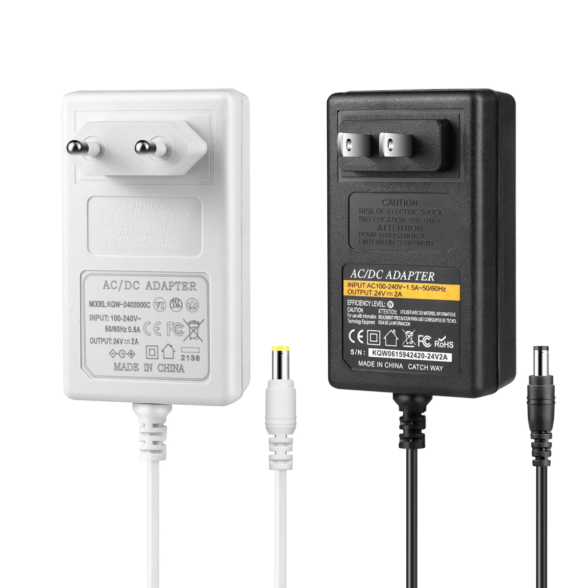 DC24V 2A 3A LED-Netzteil AC100-240V Beleuchtungstransformatoren 48W 72W LED-Streifenlichttreiber Netzteil Image