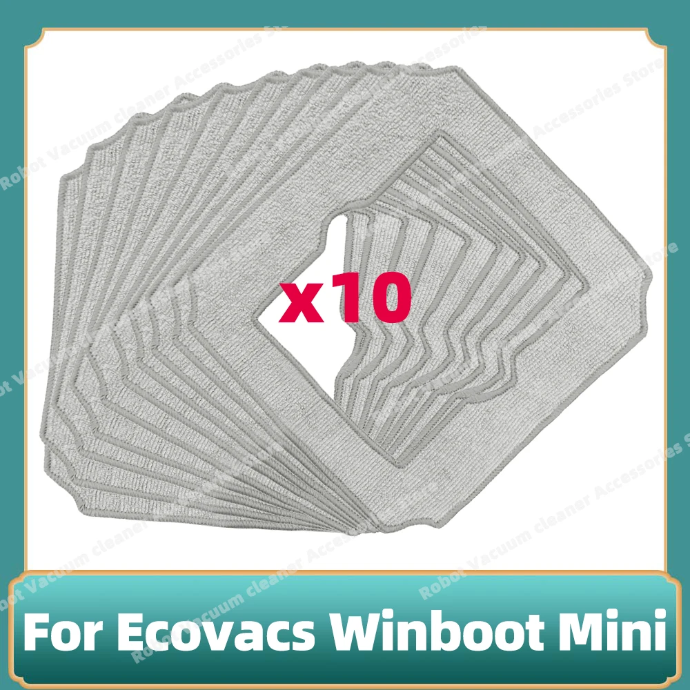 Mopp Tuch Lappen Kompatibel Für Ecovacs Winboot Mini Staubsauger Teile Ersatz Zubehör Image