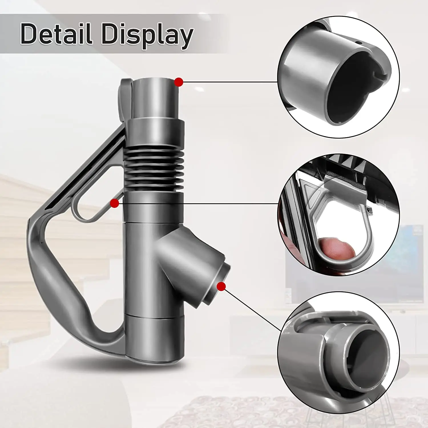 Ersatzteile für Dyson Staubsauger DC19 DC23 DC26 DC29 DC32 DC36 DC37 Zauberstab Griff Montage Vakuum Zubehör Image