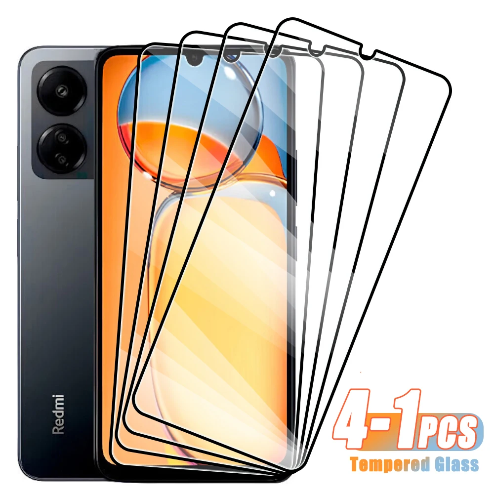 4-1Pcs Gehärtetem Glas Für Xiaomi Redmi 8 9 10 12 13 4G 5G 8A 9A 9C 10C 12C 13C Screen Protector für Redmi 9T 10X 13R Image