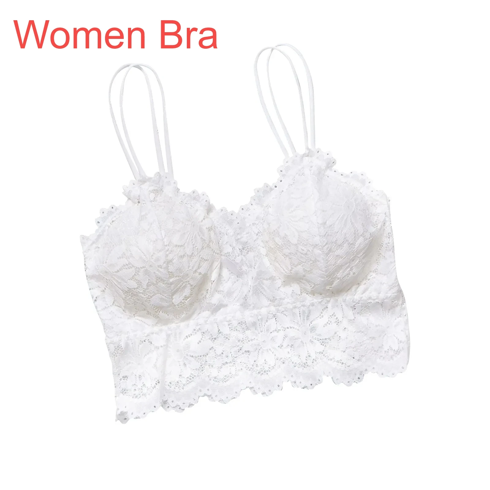 Soutien-gorge élégant et raffiné pour femme, couleur unie, avec dentelle, confortable, lingerie féminine, sexy, respirant, sous-vêtements confortables pour tous les jours