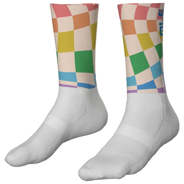 Alé - Q-Skin 21cm Socks - Radsocken 44-47 - L | EU 44-47 grau