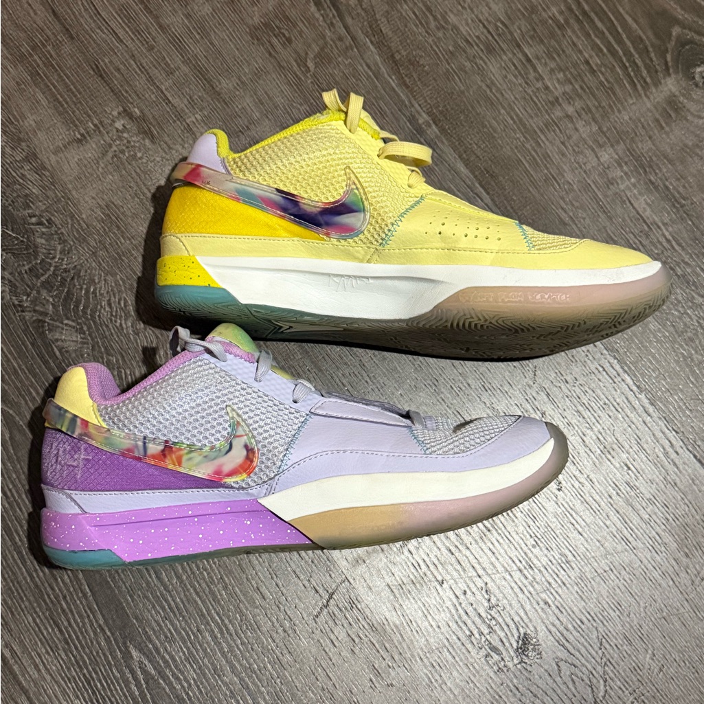 Nike Shoes | Ja 1 Eybl Nike Shoes Men’s Size 9.5 Ja Morant | Color: Purple/Yellow | Size: 9.5