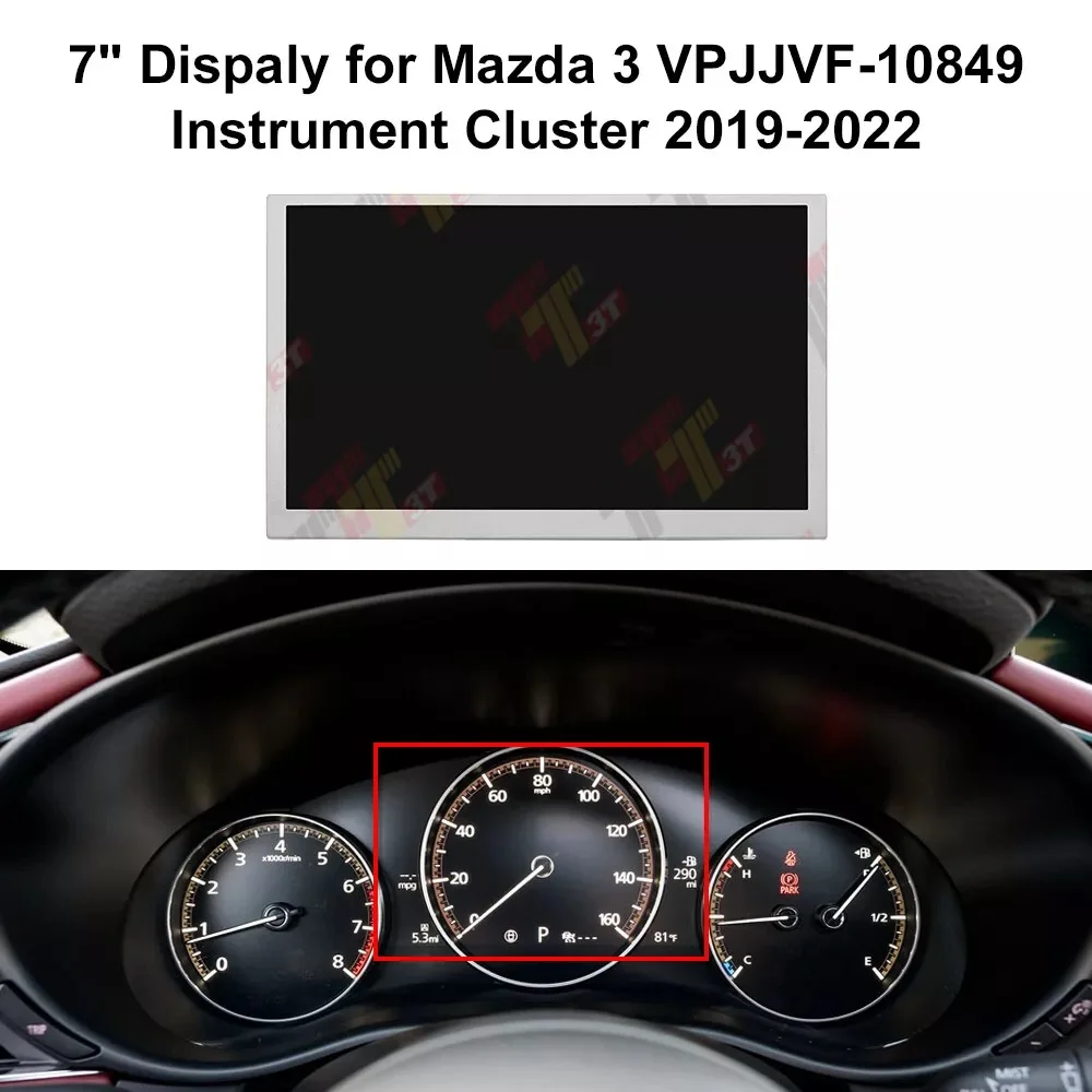 Dashboard lcd 7 "dispaly für mazda 3 CX-30 vpjjvf 10849 instrument cluster Image