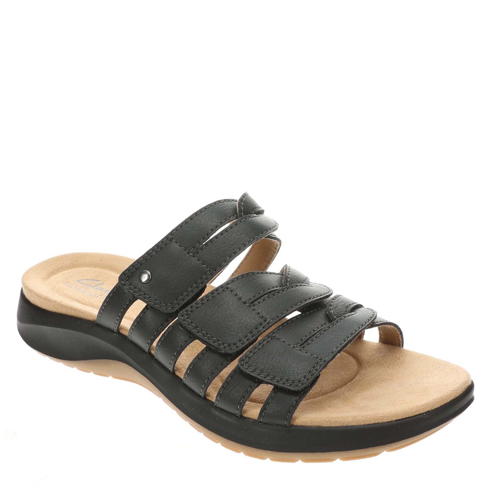 Clarks Maelynn Abby - Womens 8 Black Sandal W