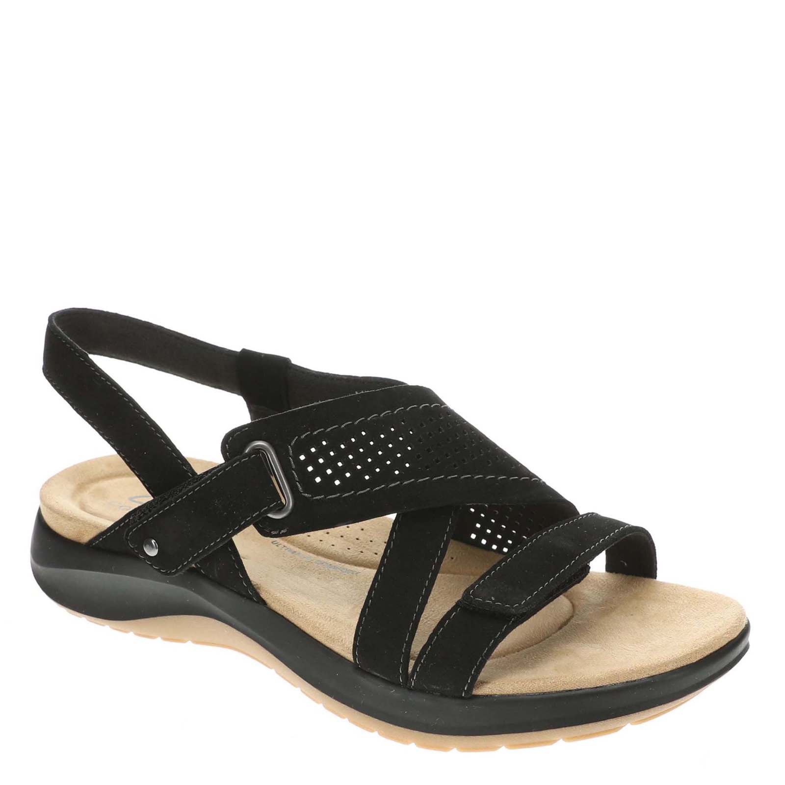 Clarks Maelynn Gem - Womens 12 Black Sandal Medium