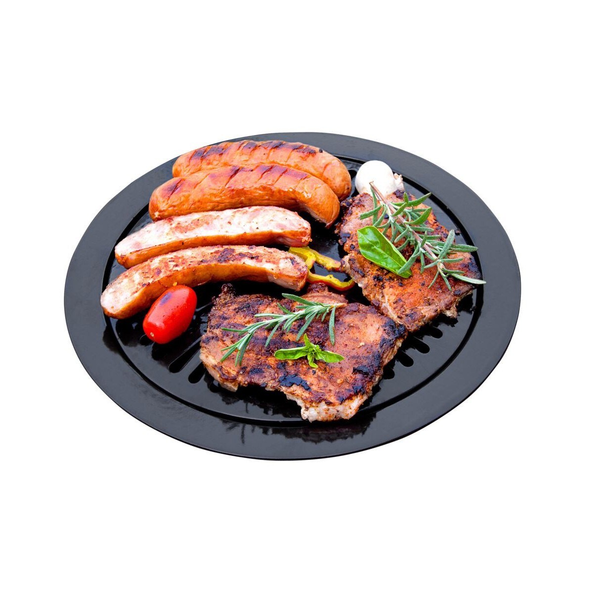 Alpentech Grillplatte für Gaskocher Aluminium grau Providus Image