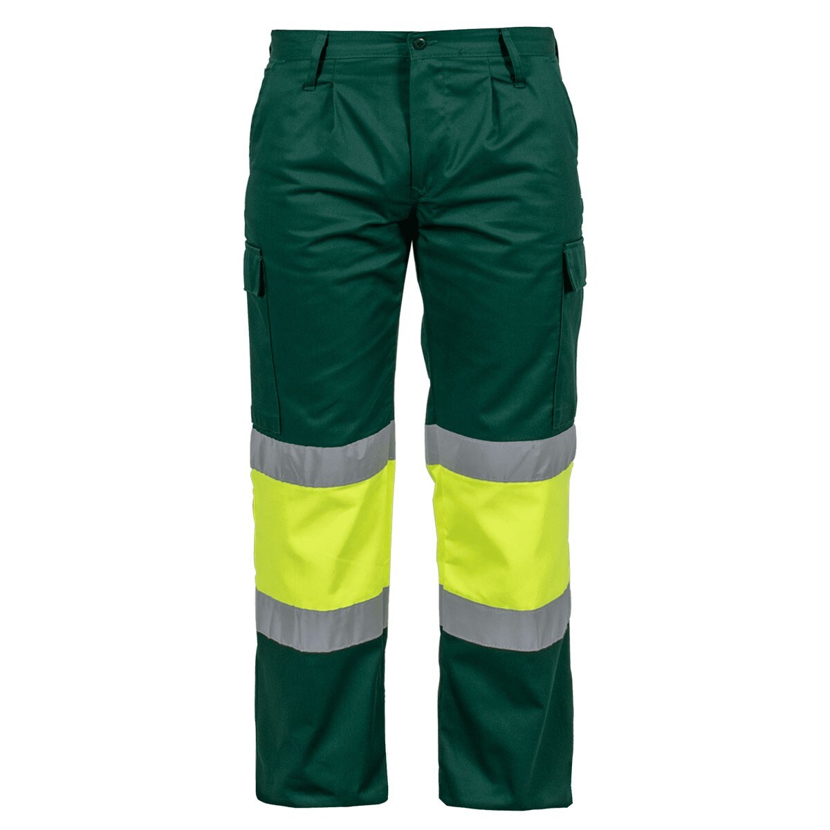 High Vis Arbeitshose Fluo Bicolor Größe 40 Multipoches VITO Image
